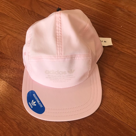 adidas light pink hat